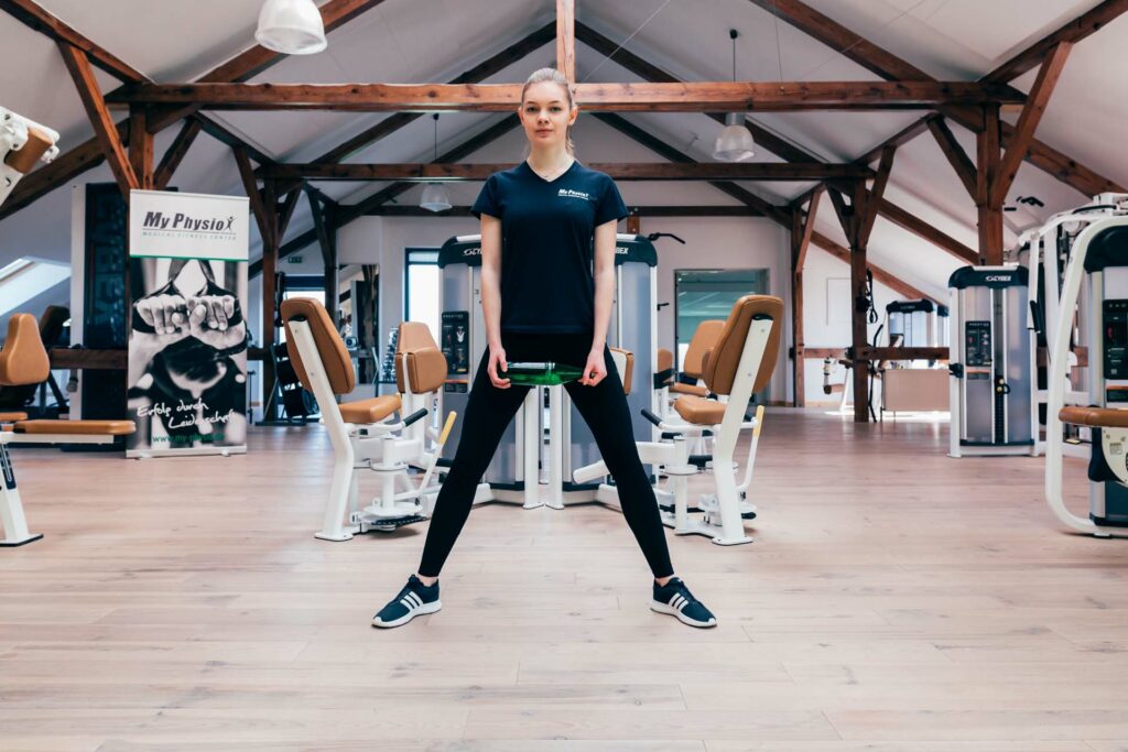 Startposition Squat / Kniebeuge Startposition Squat / Kniebeuge